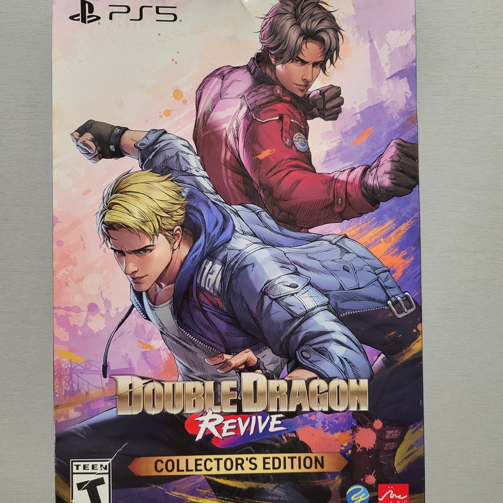 Sony Double Dragon Revive Collector's Edition - Red and Blue